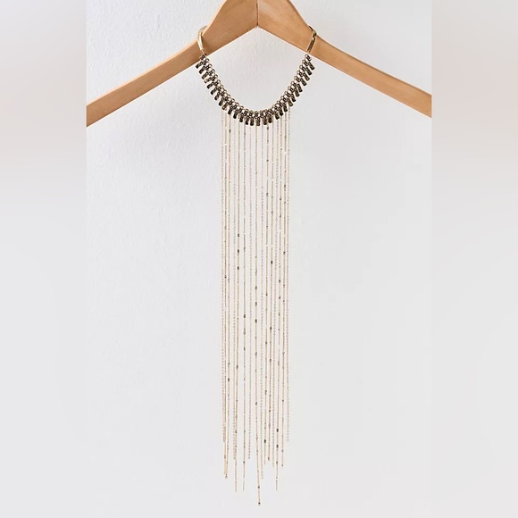 Free People The bounce body necklace gold. - Picture 5 of 5
